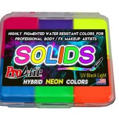 ProAiir Solids Palette Neon Colours and Activator ProAiir Solids Palette Neon Colours and Activator